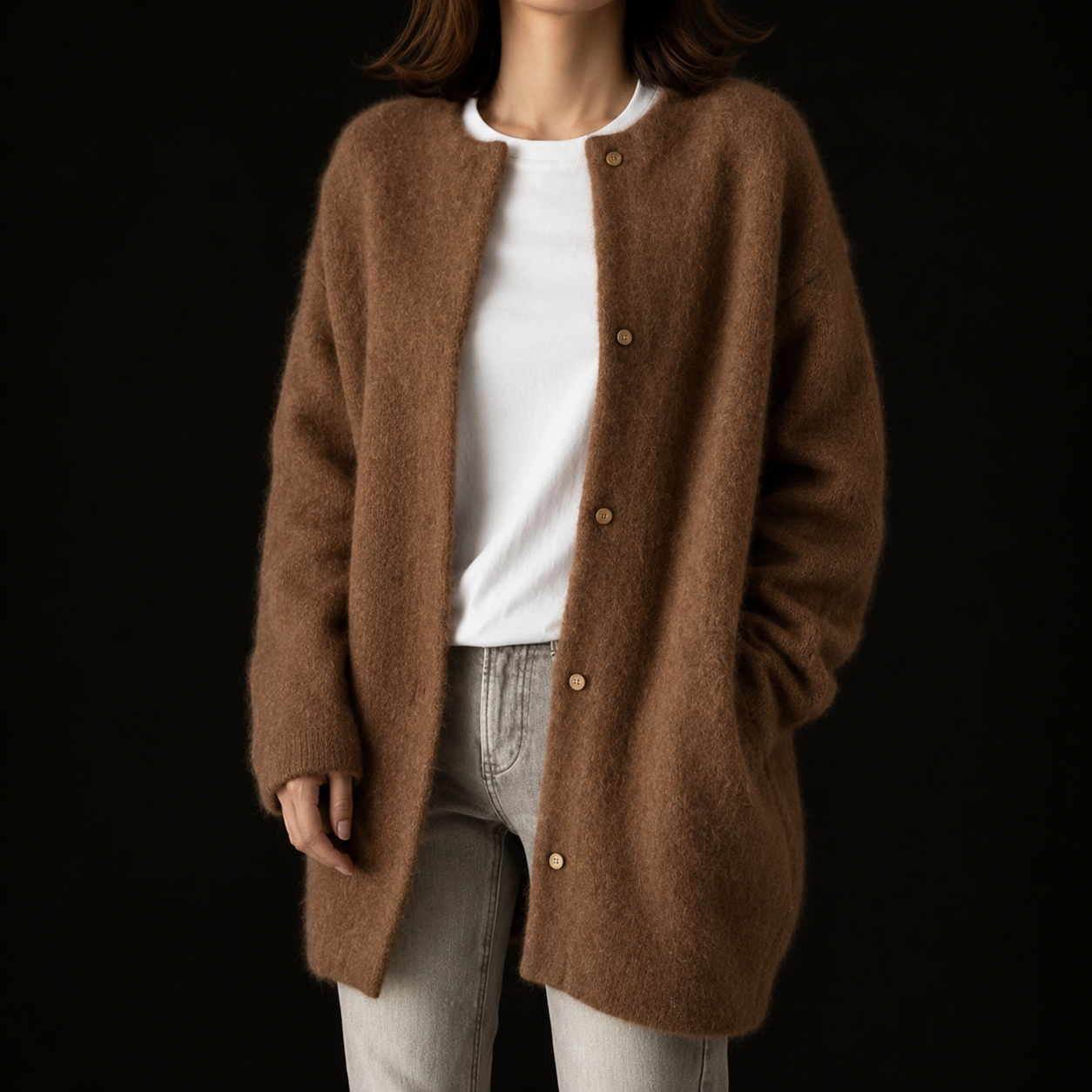 Marron / 2XL / 44