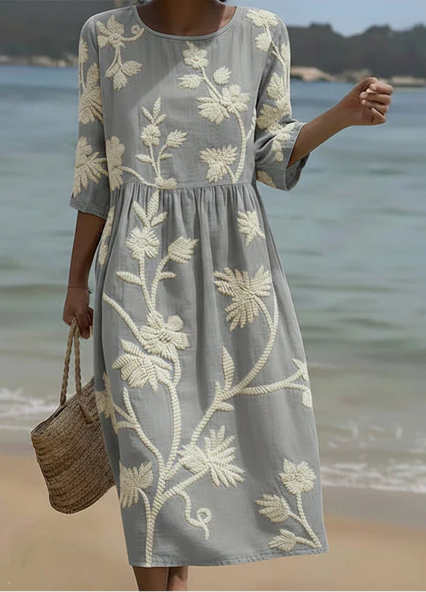 Mathilde | Robe Florale Élégante