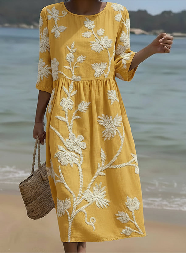 Lucie | Robe Florale Élégante