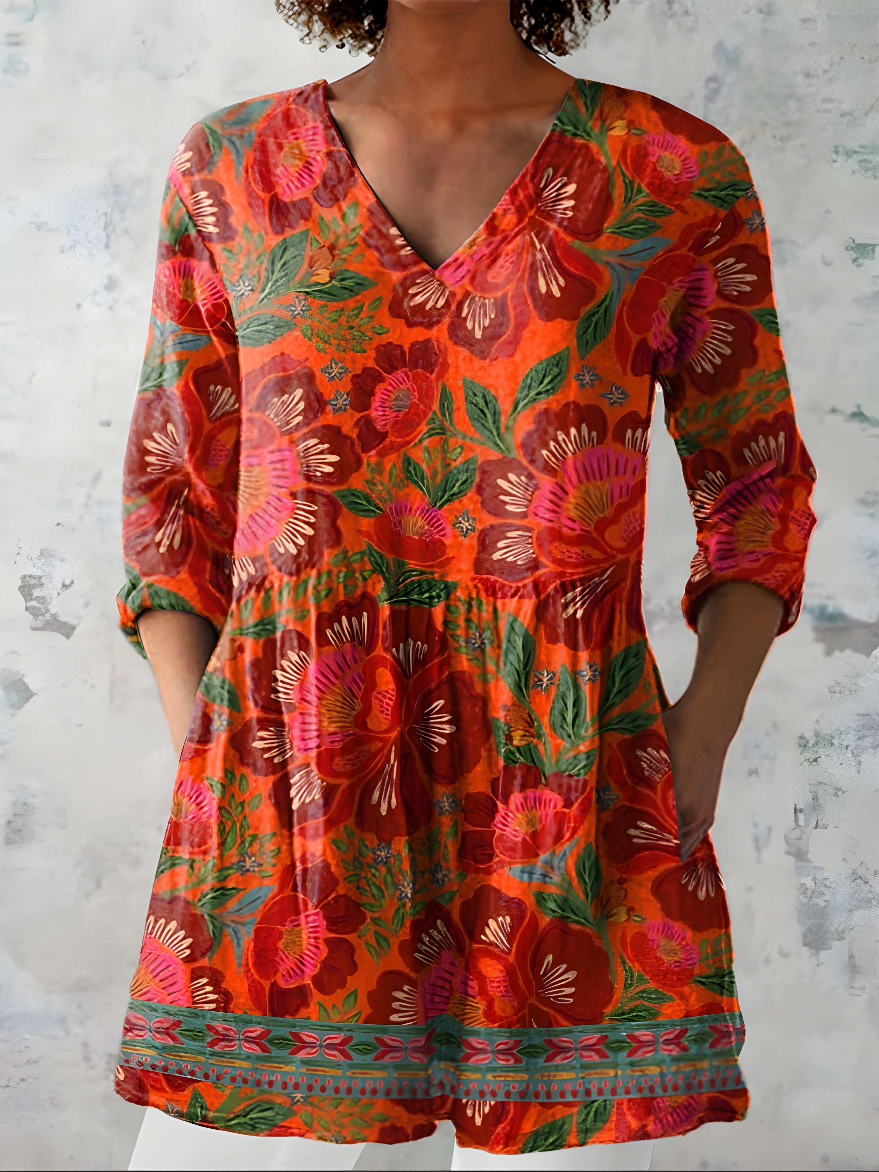Red Orange / 5XL