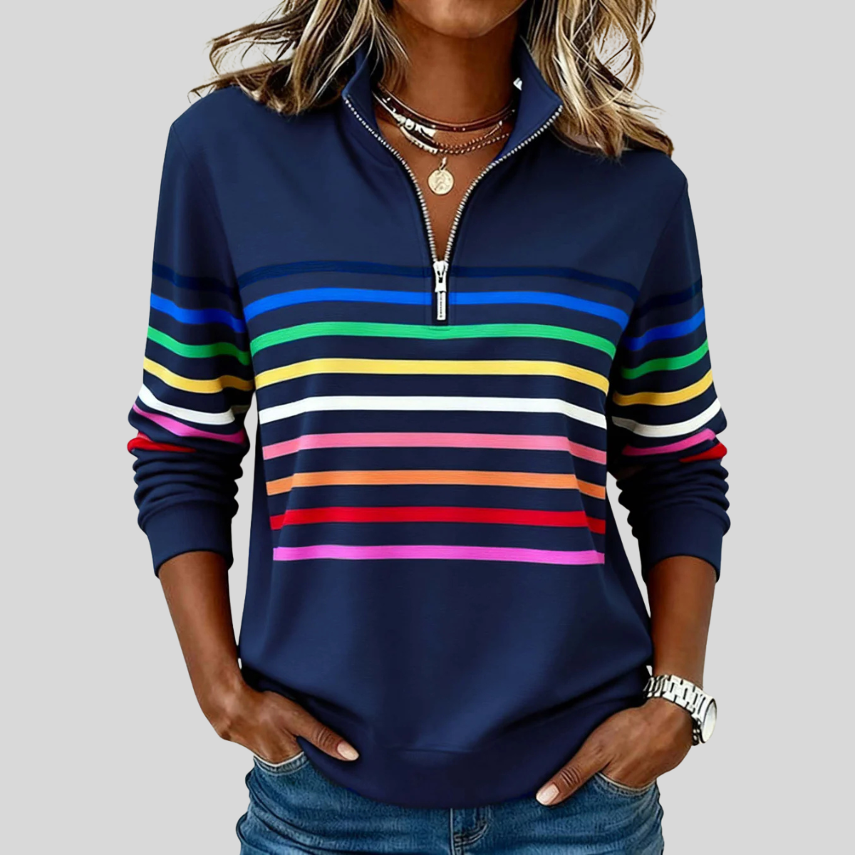 Bleu Marine / 3XL / 46