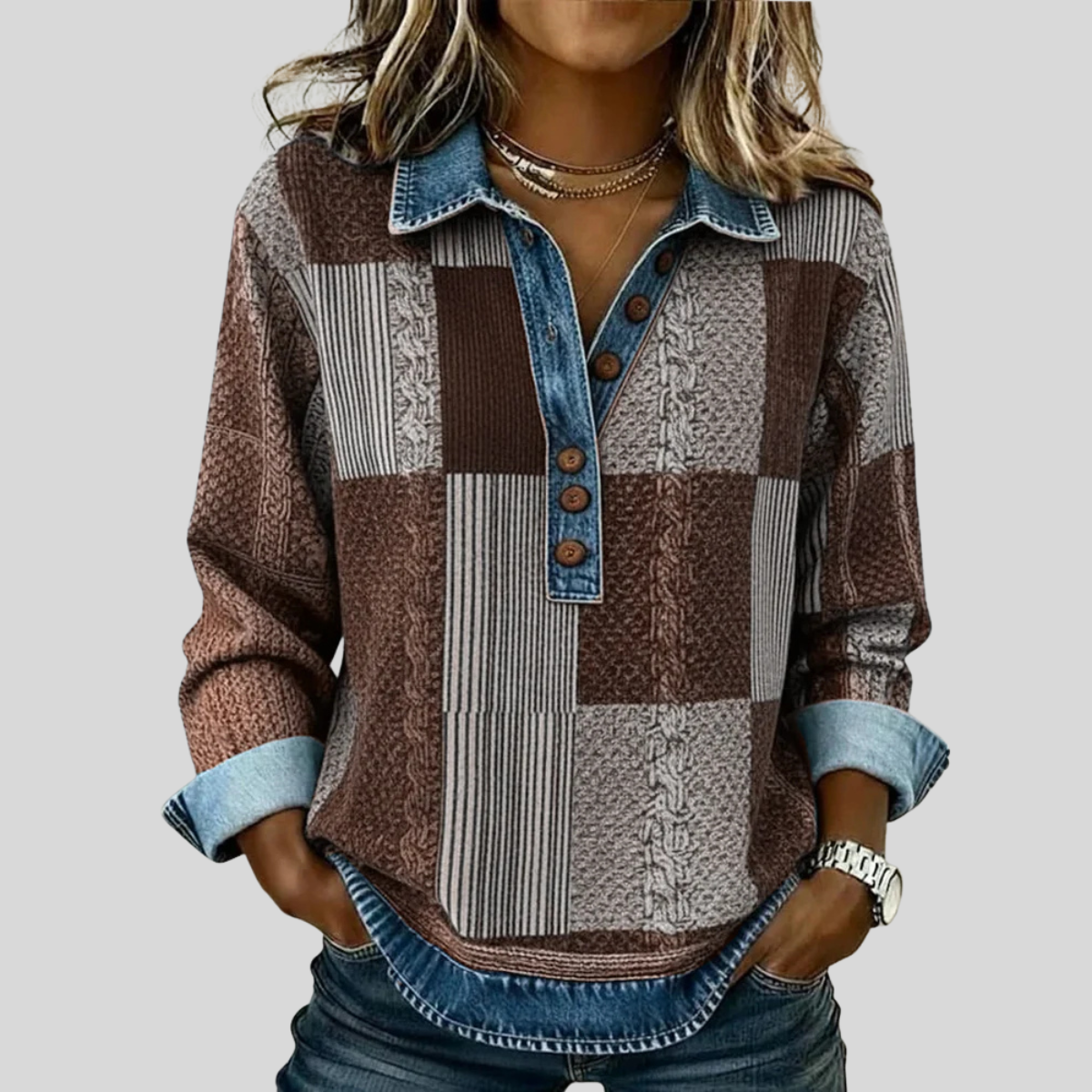 Marron / 3XL / 46