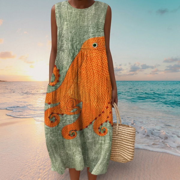 Marcelle | Robe midi élégante