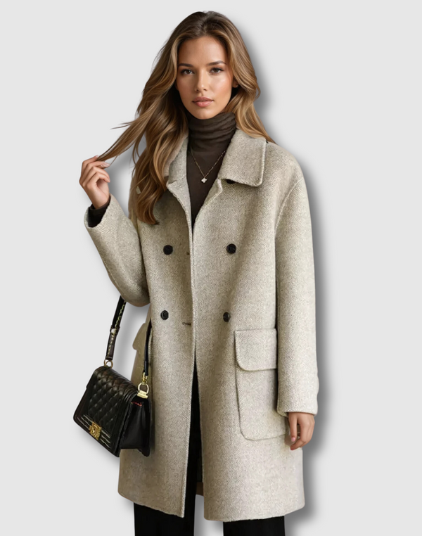 Louise | Trench-coat élégant avec ceinture