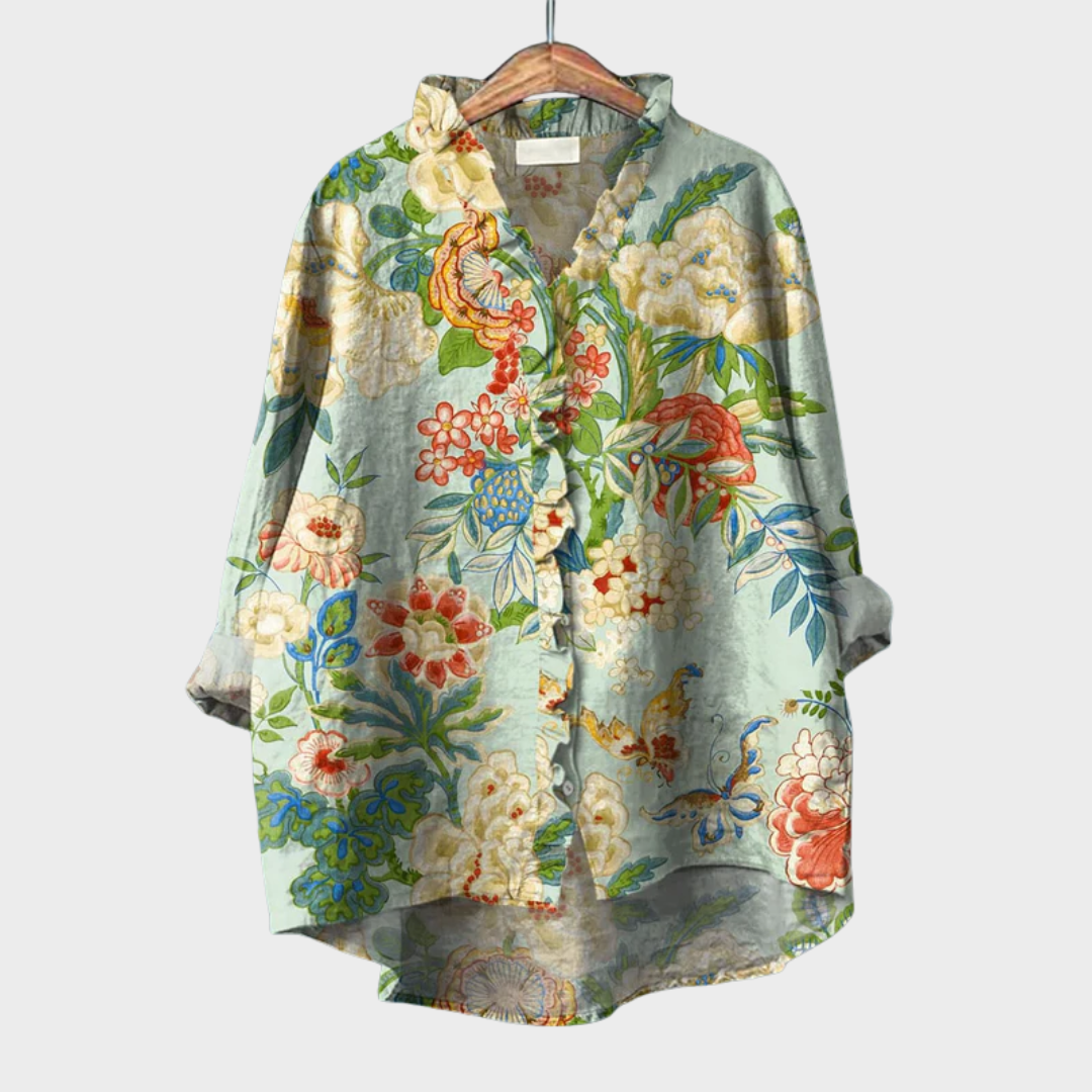 Vert floral / 3XL
