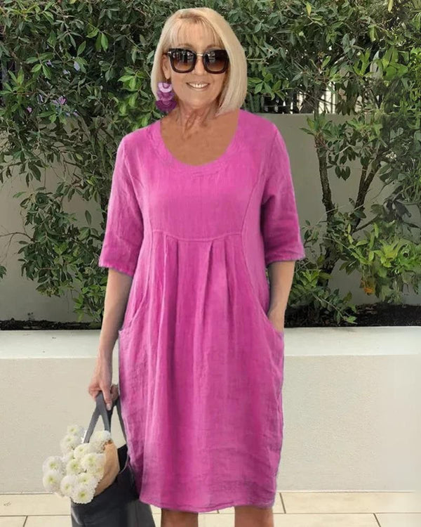 Isabelle | Robe confortable avec poches