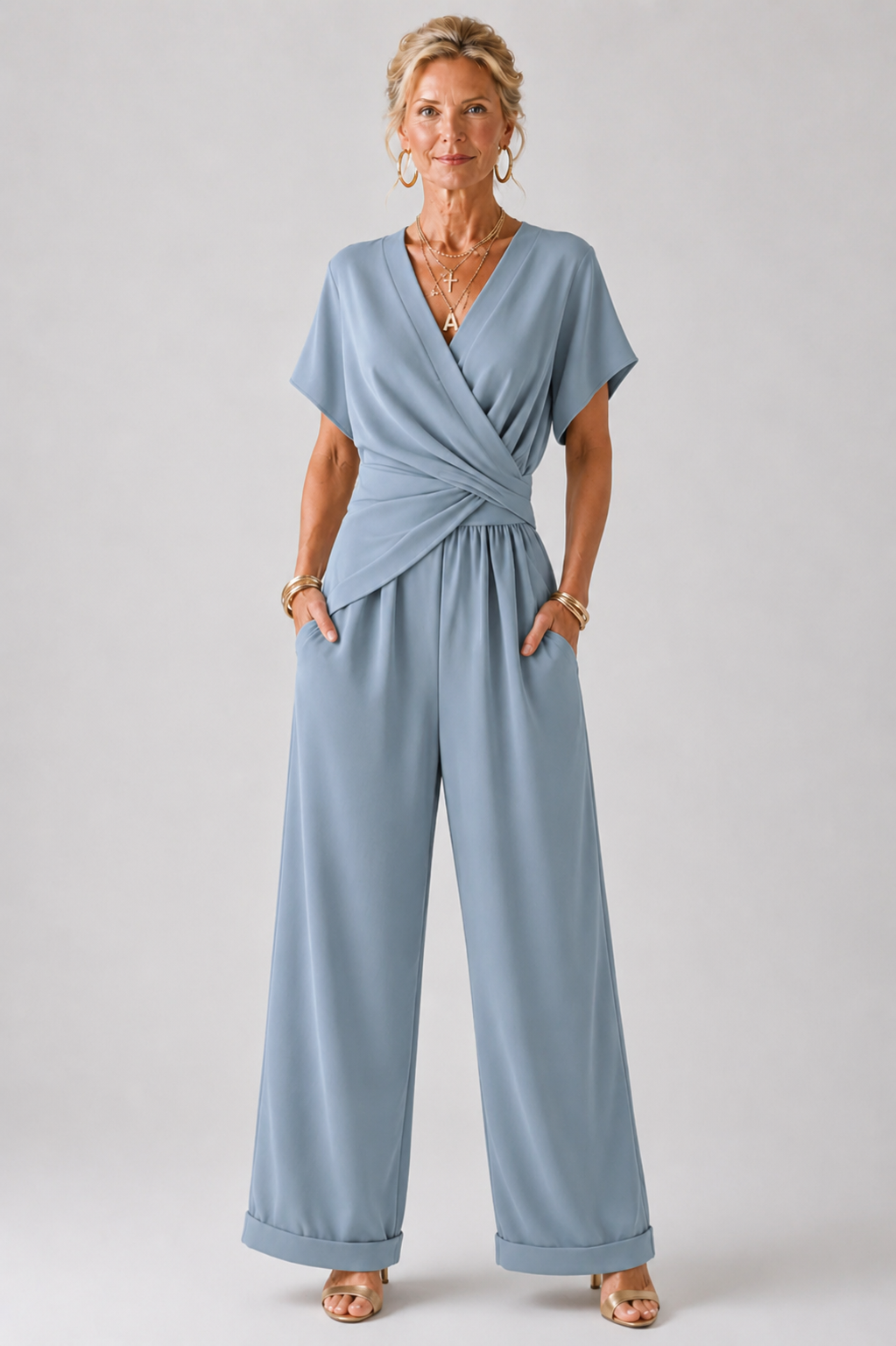 Bleu / 4XL / 48