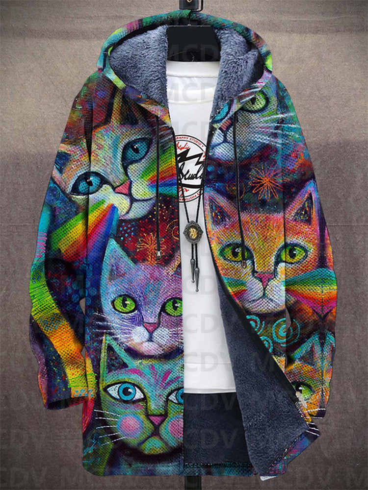 Multicolore à Chats / 4XL / 48