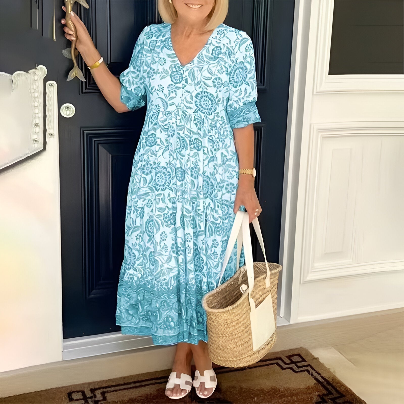 Bleu clair / 5XL