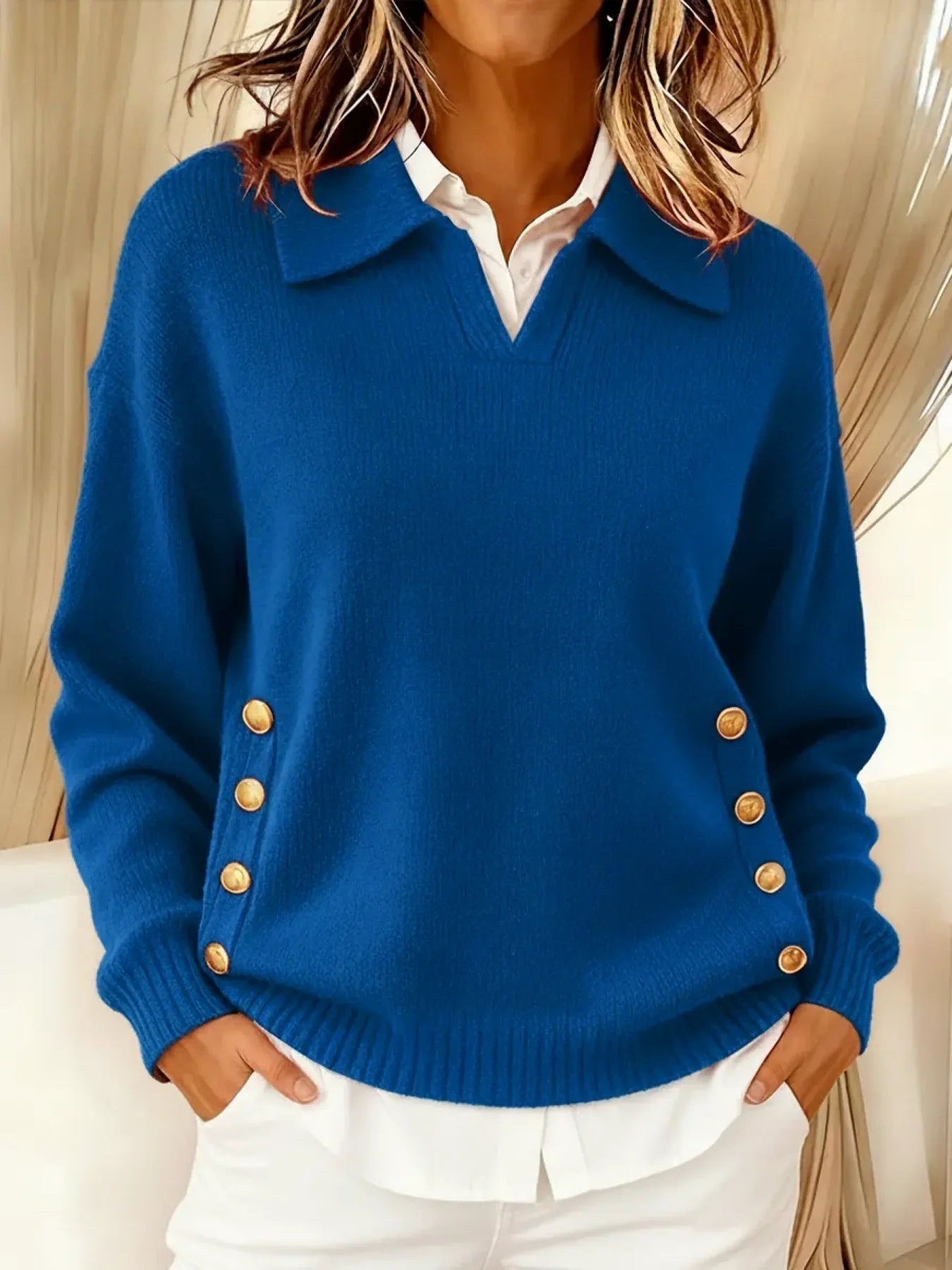 Bleu / 5XL / 50