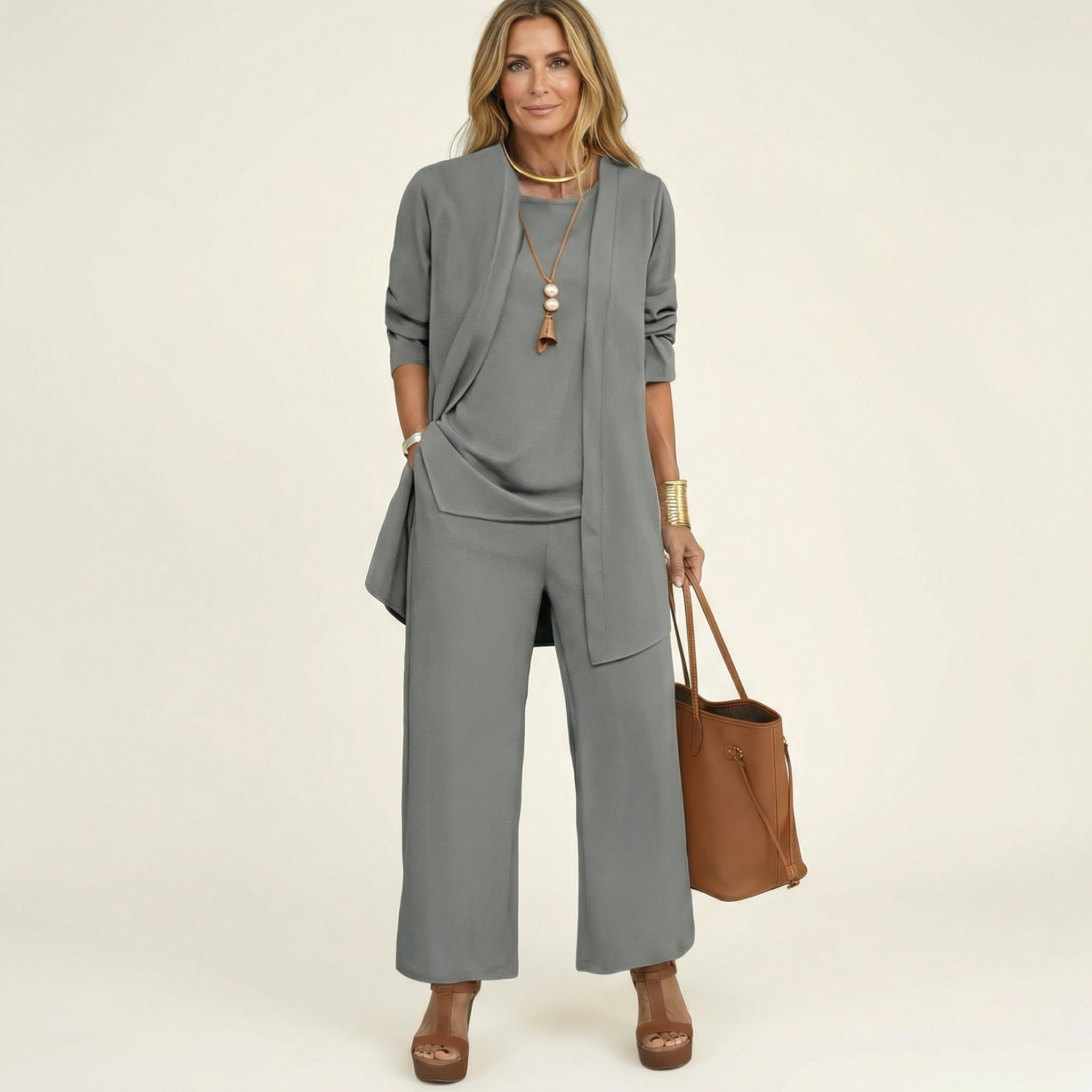 Gris / 2XL / 44