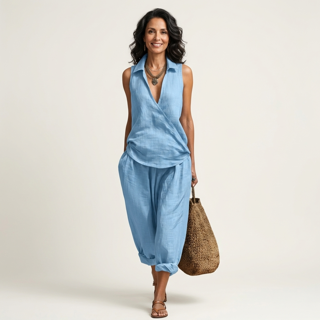 Bleu Clair / 3XL / 46