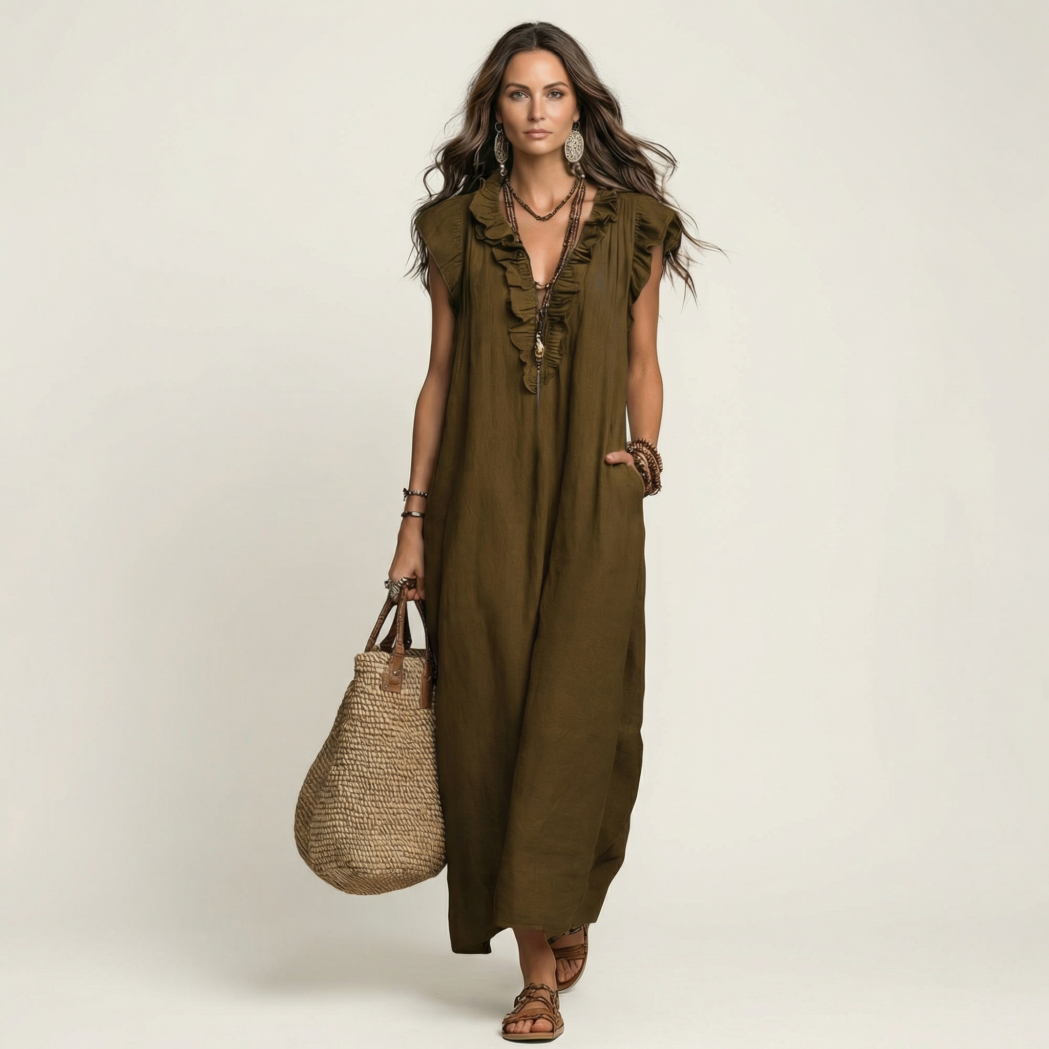 Marron / 2XL / 44