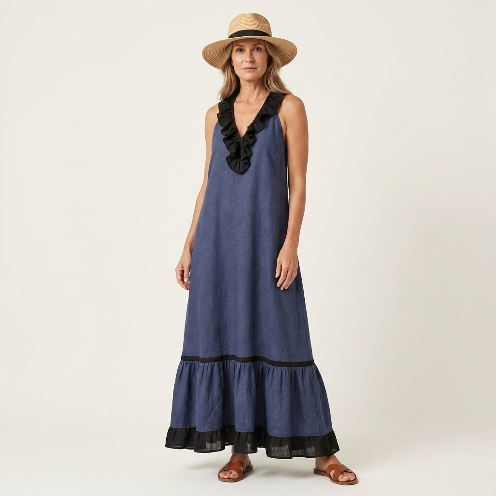 Bleu / 3XL / 46